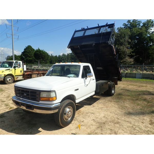1995 FORD F-SUPER DUTY Flatbed Dump Truck