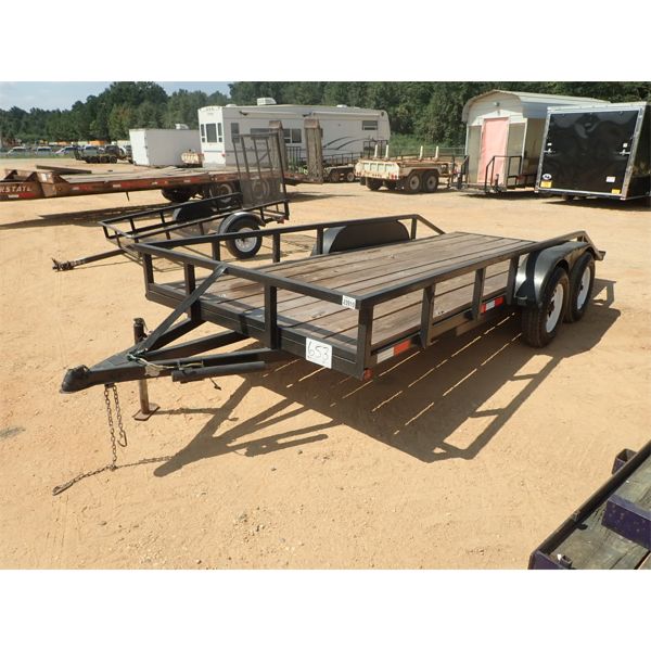 2002 BIG BEE BB1017R Utility Trailer