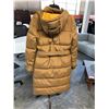 Image 2 : LADIES NOIZE MID LENGTH WINTER COAT SIZE XS OCHRE