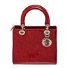 Image 1 : Dior Red Trotter Lady Medium Handbag