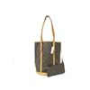 Image 1 : Louis Vuitton Monogram Canvas Leather Bucket GM Shoulder Bag