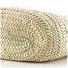 Image 4 : Celine Triomphe Basket Shoulder Bag Raffia with Leather Large Neutral