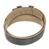 Image 2 : Hermes Black Leather Constance H Belt