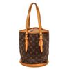 Image 1 : Louis Vuitton Brown Monogram Canvas Bucket PM Shoulder Bag