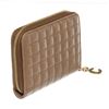 Image 3 : Celine Brown Leather C Charm Zip Wallet