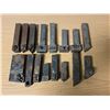 Image 1 : Lot of (16) Misc. Lathe Tool Holder