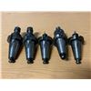Image 4 : Lot of (5) Parlec CAT 40 Tool Holders