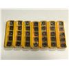 Image 1 : Lot of (35) Kennametal #SDET433PDER8GB2 KC935M Carbide Insert
