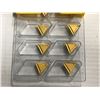 Image 2 : Lot of (20) Kennametal #TPMR221 KC850 Carbide Insert