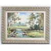 Image 2 : American/Canadian Oil on Canvas Landscape Signed