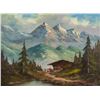 Image 2 : Oil on Canvas Landscape Signed Sydney Lawrence