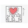 Image 1 : American Lithograph on Paper Signed K. Haring