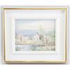 Image 2 : Lot of 4 Oil on Board Signed Bernard Four Seasons