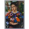 Image 2 : Mexican Mixed Media on Canvas Signed Frida Kahlo