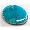Image 2 : 11.37ct Oval Cabochon Blue Natural Turquoise IGL&I