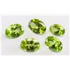 Image 2 : 3.95ct Ova Cut Olive Green Natural Peridot GLI