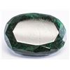 Image 1 : 376.10ct Oval Cut Green Natural Emerald GLI