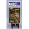 Image 4 : 1996 Bleachers 23kt Gold Mickey Mantle