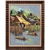 Image 1 : Thailand / Burma Original Oil Painting by Kitilern Muhummad  [146552]