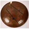 Image 2 : Vintage California Cloissone Enamel on Copper Charger Platter- LARGE 24"  [142418]