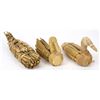 Image 1 : Tule Grass Duck Decoys and Miniature Tule Boat by Mike Williams  [147070]