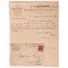 Image 1 : Manuscript North's Ranch Postmark with letter on cc cover  [130891]
