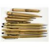 Image 1 : Gold-Plated Pen/Pencils - 10  [146446]