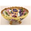 Image 1 : T&V Limoges France Hand painted Punchbowl  [146967]