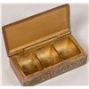 Image 8 : Tiffany "Zodiac" Desk Set  (5 items) w/RARE Match Safe!  [141518]