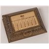 Image 2 : Tiffany "Zodiac" Desk Set, Brass-type finish (3 items)  [141517]