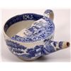 Image 2 : Blue & White Transferware Spode  Porcelain Invalid Feeder Cup - Early! RARE!  [141530]