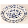 Image 1 : Blue & White Meissen Porcelain Onion Platter  [141529]