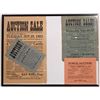 Image 1 : Auction Advertising Broadsides  [146592]