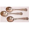 Image 1 : U.S. Navy Silver Plated Serving Spoons  [146823]