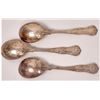 Image 2 : U.S. Navy Silver Plated Serving Spoons  [146823]