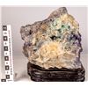 Image 2 : Chinese Viewing Stone - Purple Fluorite  [149023]