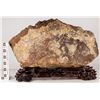 Image 2 : Chinese Viewing Stone - Red Fluorite  [149038]