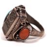 Image 3 : Silver Ingot Navajo Ring size 8  [147083]