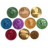 Image 1 : Aluminum & Brass Tokens - 6  [143095]