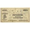 Image 1 : Pittsburg Gold Mining Company Stock Certificate  [144698]
