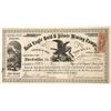 Image 1 : Bald Eagle Gold and Silver Mining Company Stock  [144006]
