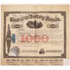 Image 1 : Nevada Territorial Bond Signed by Nye  [148612]