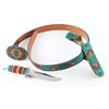 Image 2 : Native American Beaded Belt and Knife Sheath