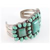 Image 2 : Old Pawn Navajo Green Turquoise Cuff