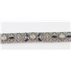 Image 4 : Ladies14kt White Gold Diamond Bracelet