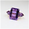 Image 2 : Magnificent 20.00 carat Amethyst Cocktail Ring