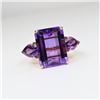 Image 3 : Magnificent 20.00 carat Amethyst Cocktail Ring