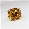 Image 3 : Fantastic Citrine and Diamond Ring