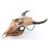 Image 1 : Metal Painted Bull Skull