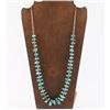 Image 1 : Navajo Turquoise Nugget Necklace